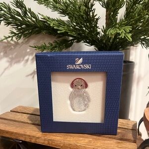 Swarovski Rocking Penguin Crystal Figurine